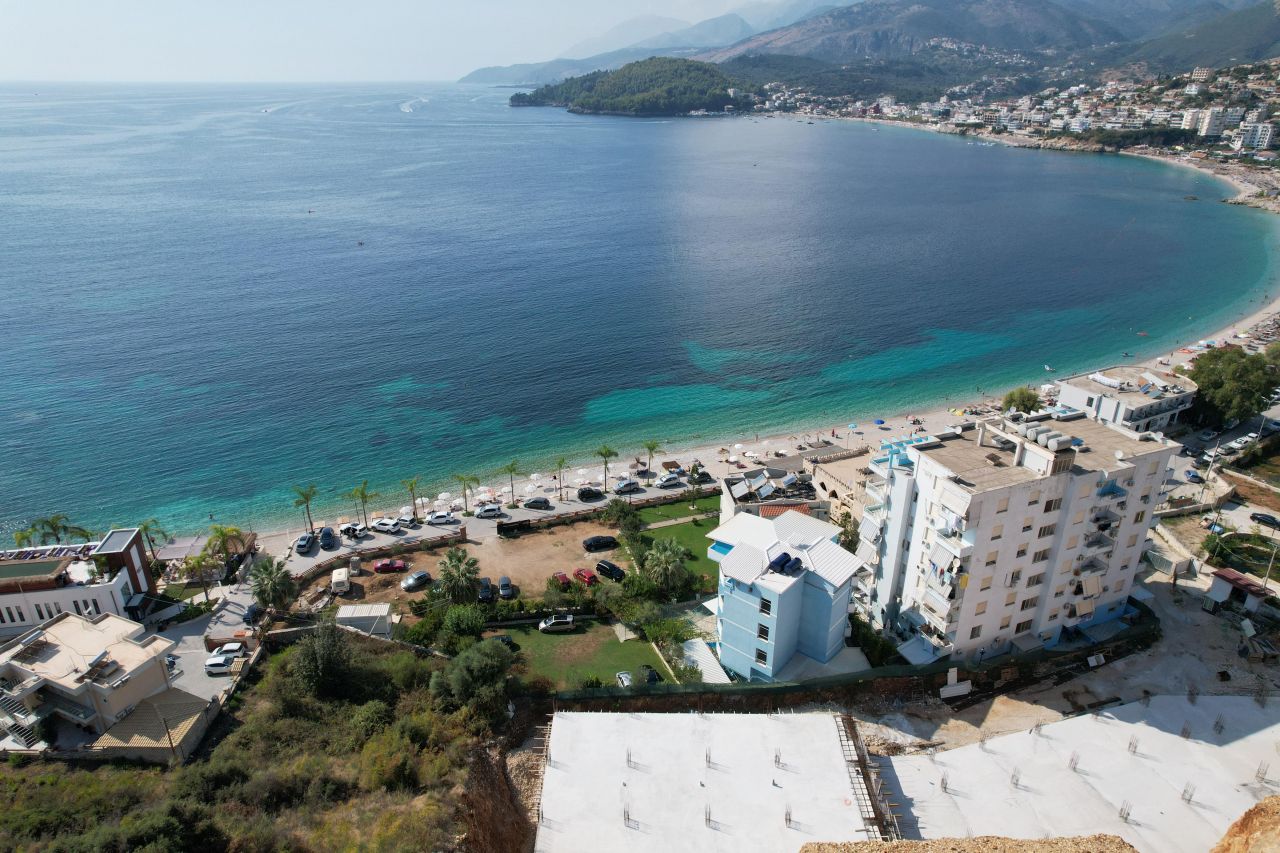 Wohnung in erster Meereslinie zum Verkauf in Himara, Südalbanien